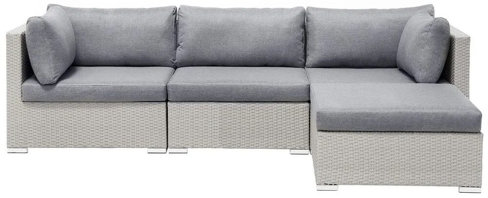 Set canapele pentru grădină Sante (gri deschis). 1011780