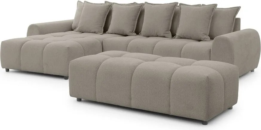 Taburet taupe Albane – Ropez