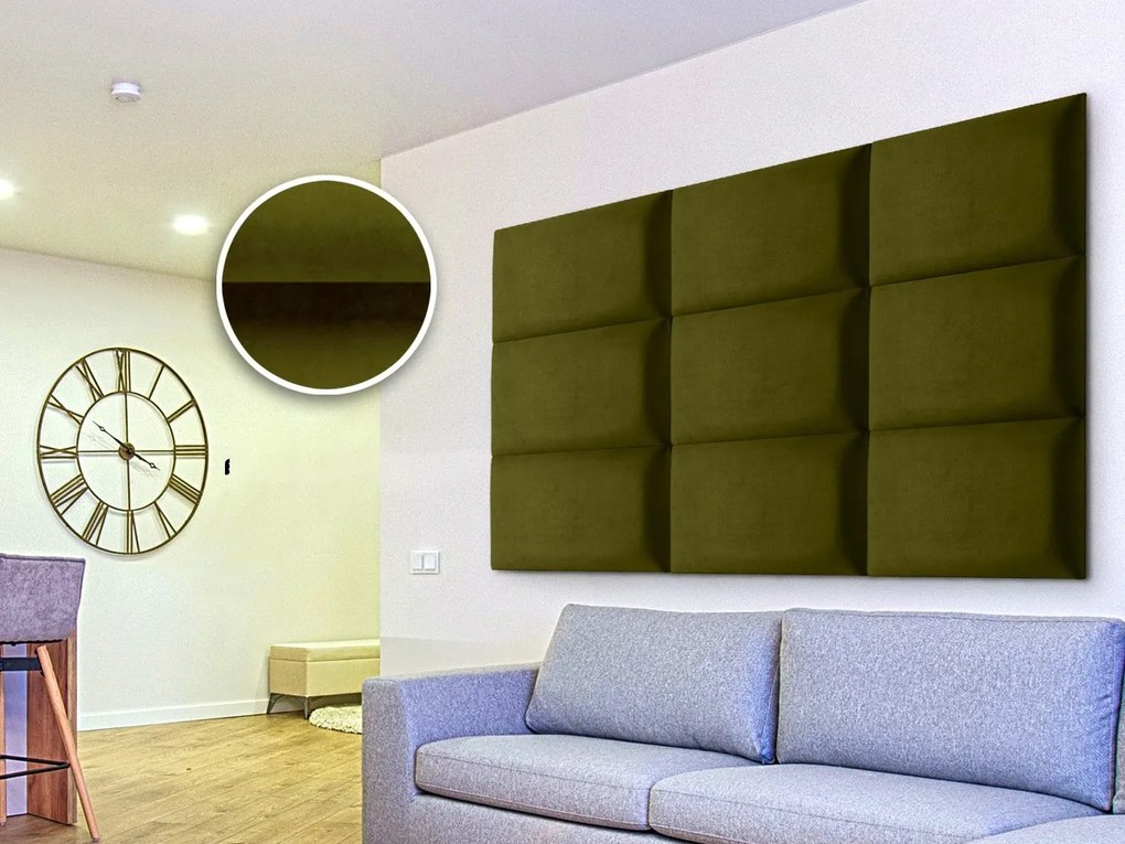 Panou tapițat Soundless 40x30 cm (khaki). Promo -6%. 1068519