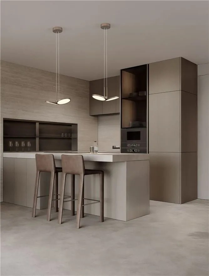 Lustra LED suspendata design modern VEA