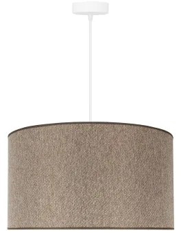 Lustră pe cablu ROLLER ECO Duolla RECYCLING 1xE27/15W/230V d. 45 cm maro