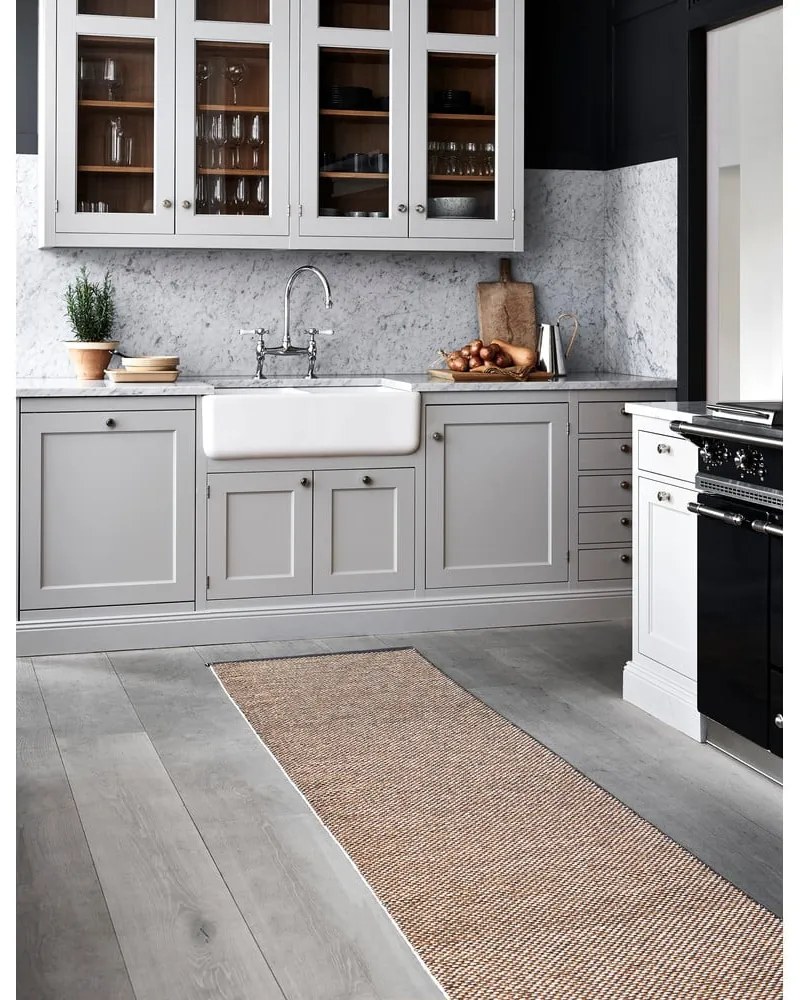 Covor pentru exterior și interior bej 60x125 cm Effi Granit – Pappelina