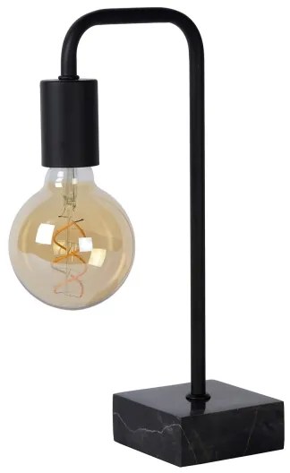 Lampă de masă LORIN 1xE27/40W/230V neagră Lucide 45565/01/30