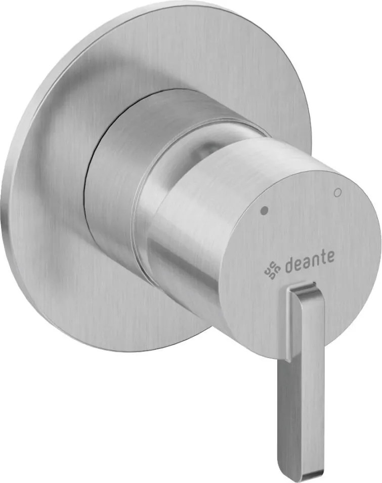 Silia Baterie pentru duș, îngropat, fără comutator de duș Finisaj: Oțel periat BQS_F44L