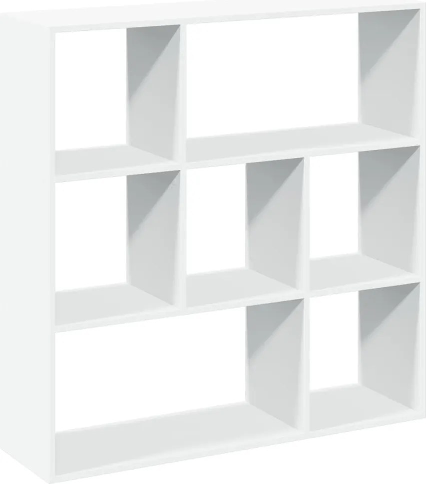 vidaXL Bibliotecă/separator cameră alb 102x29x103,5 cm lemn prelucrat