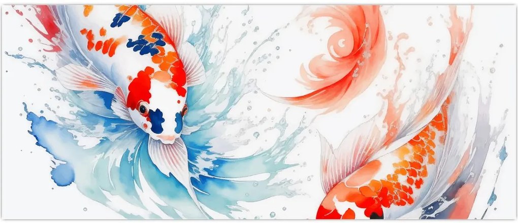 Tablou - Pește (120x50 cm)
