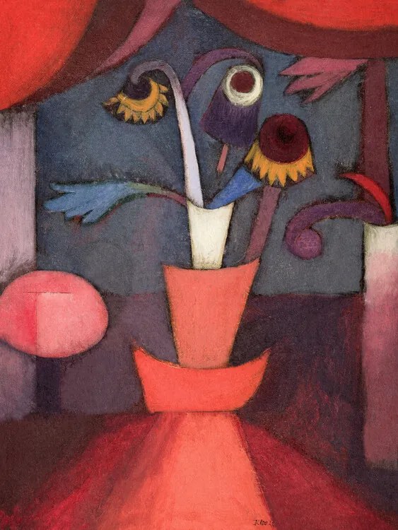 Reproducere Autumn Flowers, Paul Klee