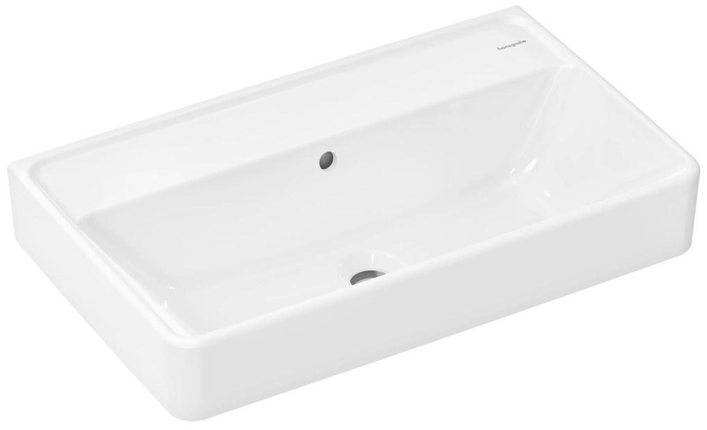 Hansgrohe Xanuia Q lavoar 65x39 cm dreptunghiular clasică alb 60218450