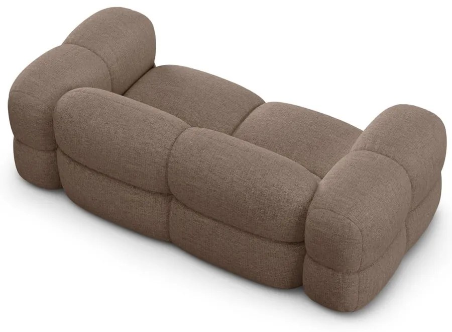 Canapea maro 210 cm Loretto – Cosmopolitan Design
