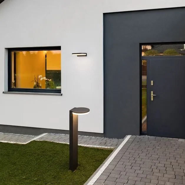 Stalp LED modern pentru iluminat exterior IP65 POSEN H-65cm