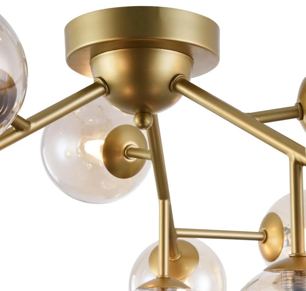 Corp de iluminat suspendat auriu 12 becuri Ceiling Lamp Dallas | MAYTONI
