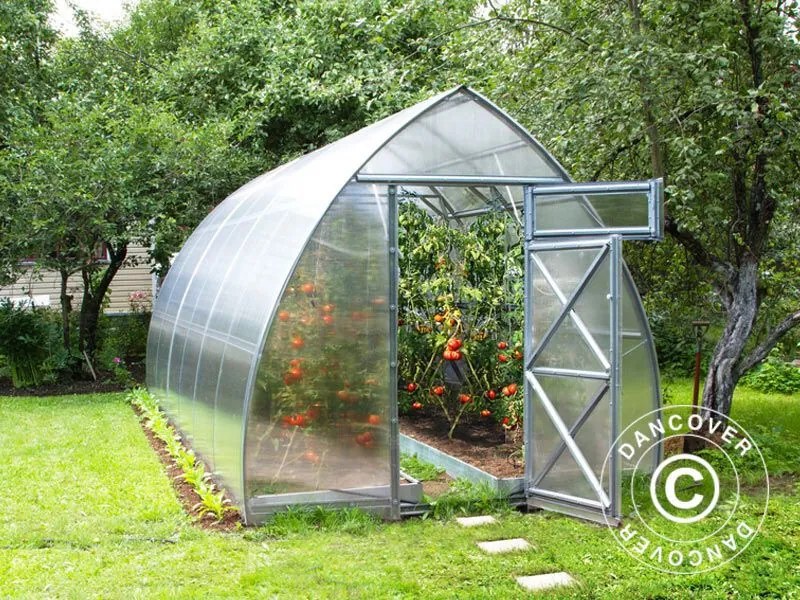Greenhouse arrow - sera din aluminiu cu policarbonat - 3x2 m - rezistenta la iarna