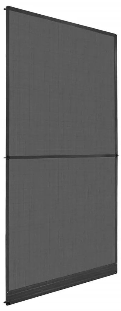 vidaXL Plasă insecte cu balamale pentru uși, antracit, 120 x 240 cm