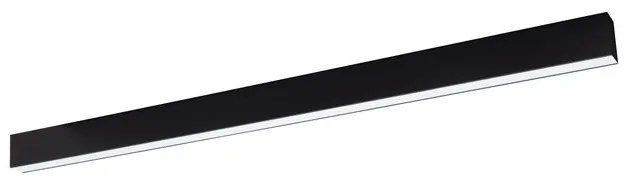 Lustra LED liniara GENT 120cm, negru