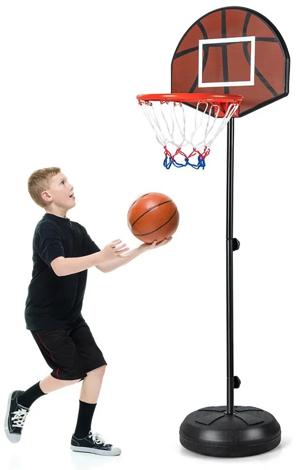 Coș de baschet 2 în 1 cu panou dublu – joc de darts inclus