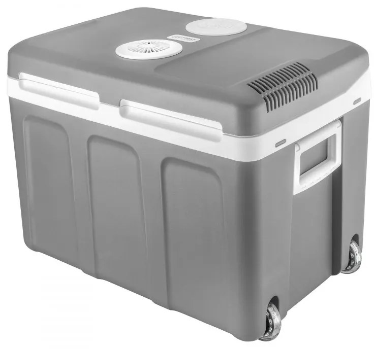 Lada frigorifica electrica First Austria FA-5170-2-USB, 58W, 40 L, Clasa F, 240/12V, USB, Organizare interna, Gri/Alb