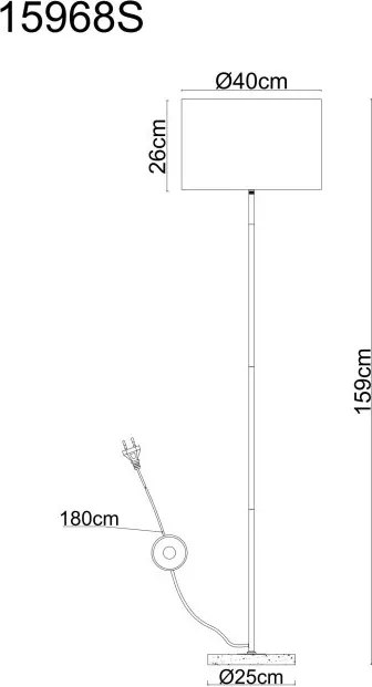 Lampadar design modern DELEON