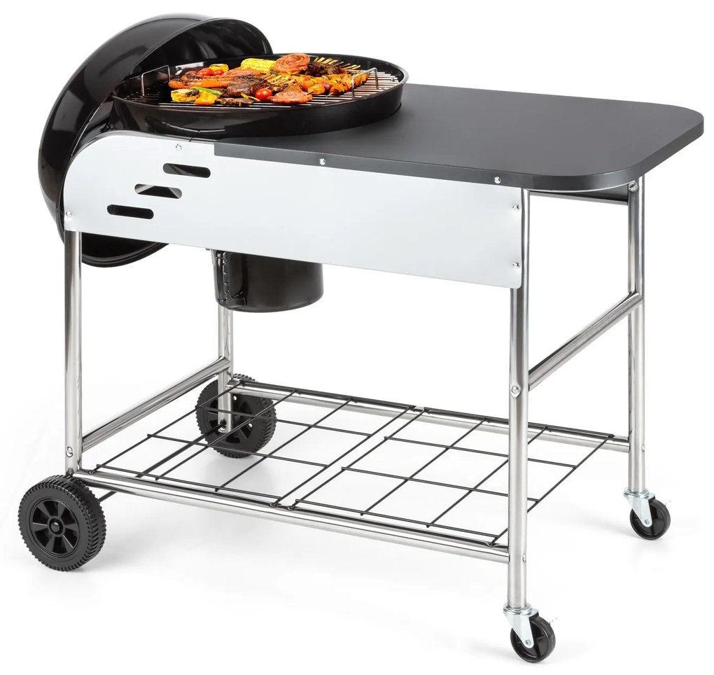 Meatpacker XXL BBQ gratar fumător Ø galvanizat 54 cm