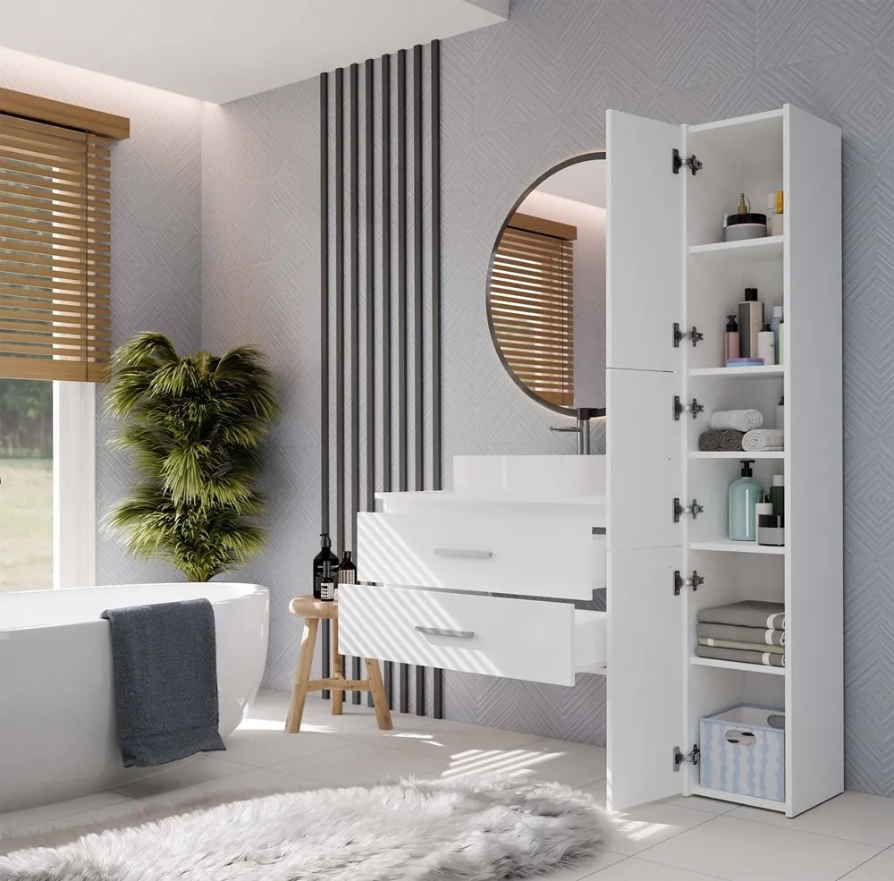 Dulap sub lavoar Neltossa 1 80 (alb). 1133032