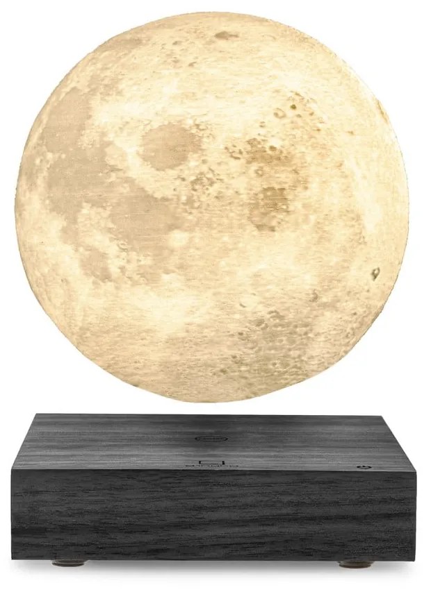 Veioză neagră LED (înălțime 14 cm) Moon – Gingko