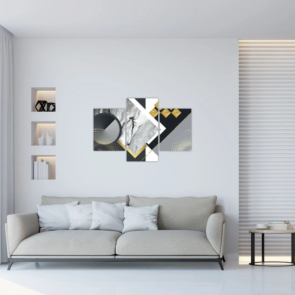 Tablou - Colaj texturat (90x60 cm)