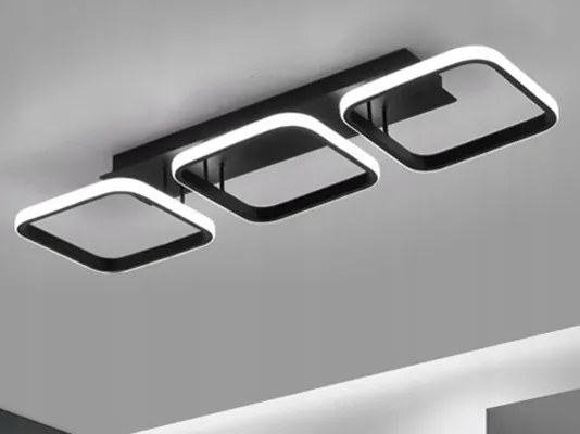 Plafonieră LED 33W/230V, neagră