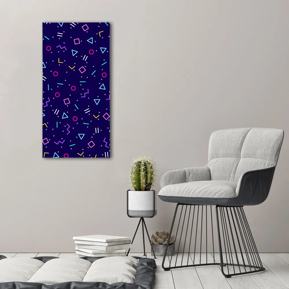 Tablou pe pânză canvas Fundal geometrică