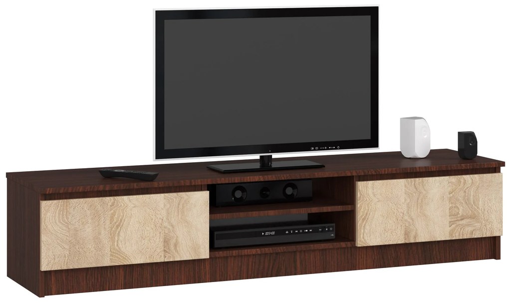 Măsuță TV Katalina (wenge + Stejar sonoma). 1069381