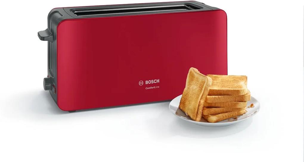 Prajitor de paine Bosch TAT6A004 ComfortLine, rosu