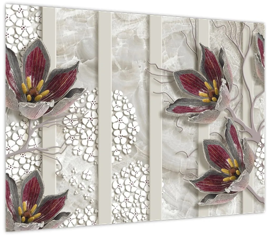 Tablou - Flori decorative (70x50 cm)