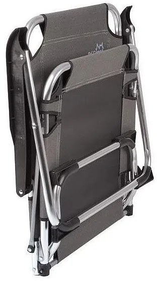 Scaun pliabil de camping, gri