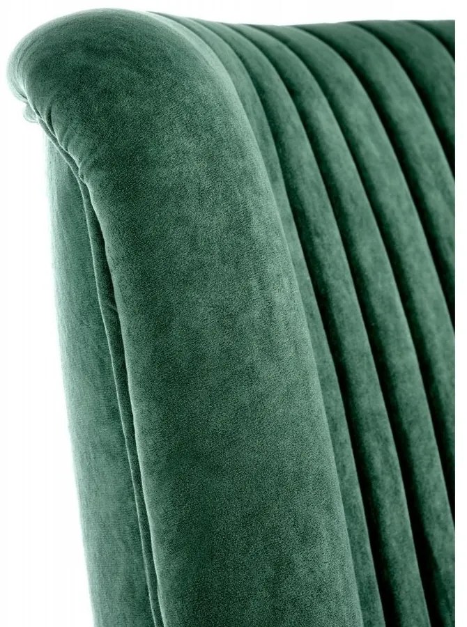 Fotoliu Delgado, verde/negru
