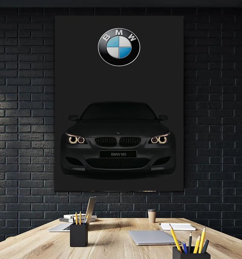 Tablou Canvas BMW Logo 60x40 cm