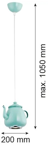 Argon 3652 - Lampa suspendata JAMAJKA 1xGU10/50W/230V