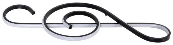 Lustră LED pe cablu LED/18W/230V 3000K negru