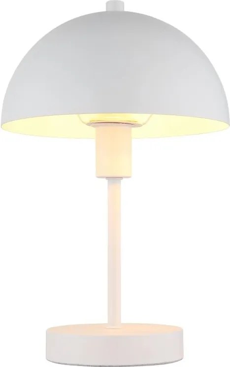 Veioza/Lampa de masa moderna ATOMA I alba