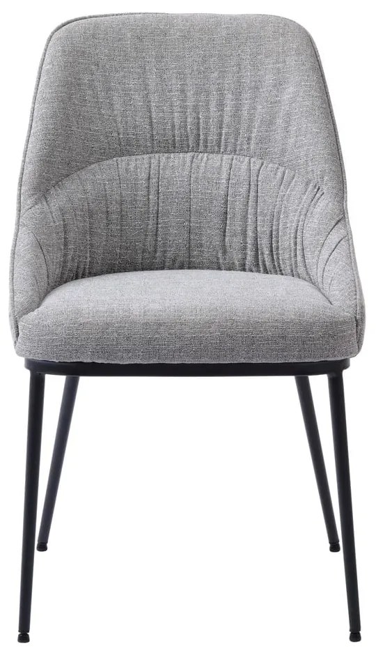 Scaune de dining gri 2 buc. Meridian – Unique Furniture