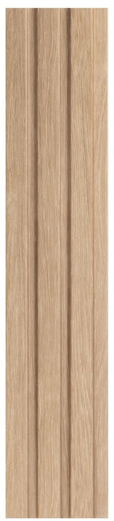 Profil stanga pentru panou riflat 3D Olmo, Oak Gold II, 270x4.2cm, Lamelio