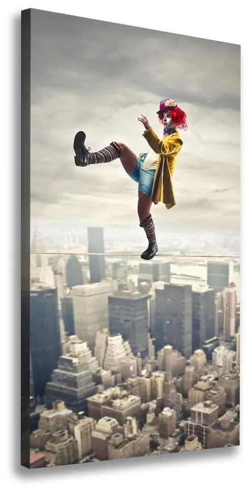 Imprimare tablou canvas Linii clown