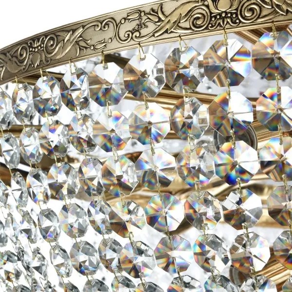 Lustră aplicată Maytoni DIA890-CL-18-G PALACE 18xE27/60W/230V