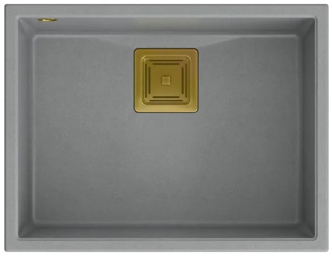 Chiuveta din granit DAVID 50 gri metalic