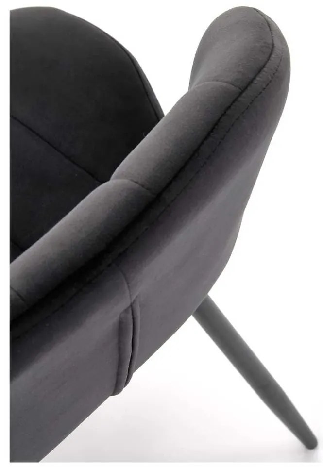 Scaun de bucătărie Vivien, negru