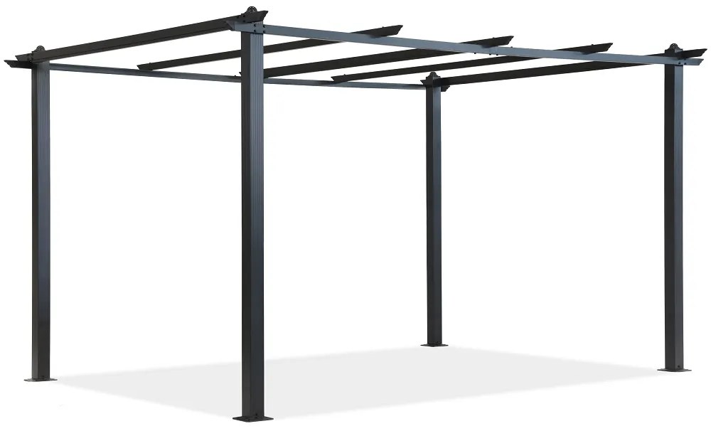 Barbados 3 x 3 m antracit Garden Point metalic patio pergola cadru