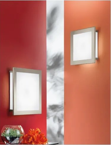 Eglo 31895 - Plafonieră AURIGA 4xE14/25W/230V 30x30 cm crom mat