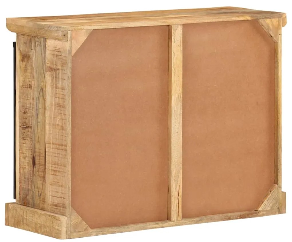 Servanta, 80 x 30 x 60 cm, lemn masiv de mango