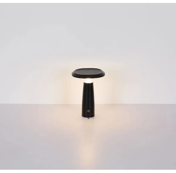 Lampă LED reîncărcabilă dimabilă de masă Globo 21022 BOWIE LED/1,2W/3,7V 1500mAh 3000K