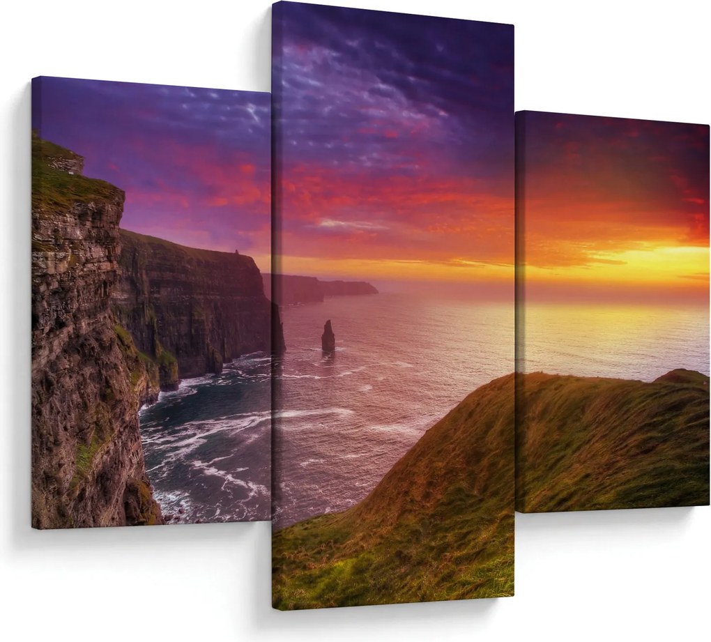 Tablou - Stâncile din Moher (90x60 cm)