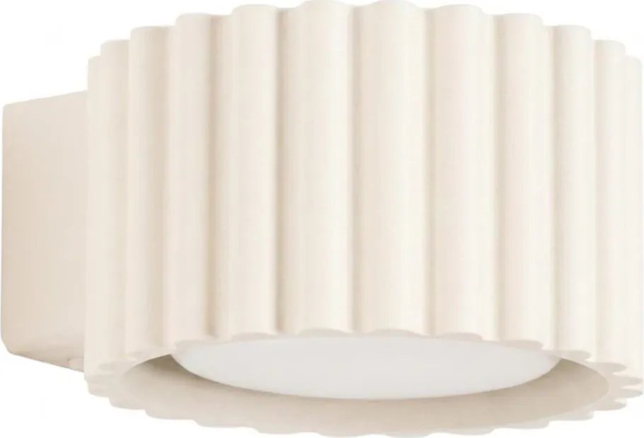 Sollux SL.2614 - Aplica de perete AURA 1xGX53/10W/230V culoare crem