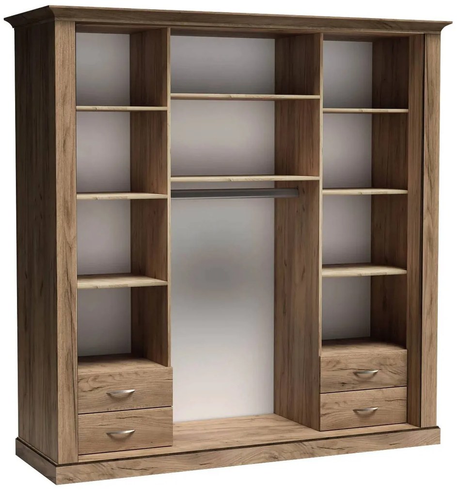 Dulap de haine Atena 211 (craft auriu). 1055363
