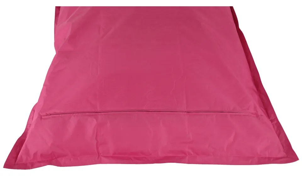 Fotoliu tip sac, material textil roz, GETAF